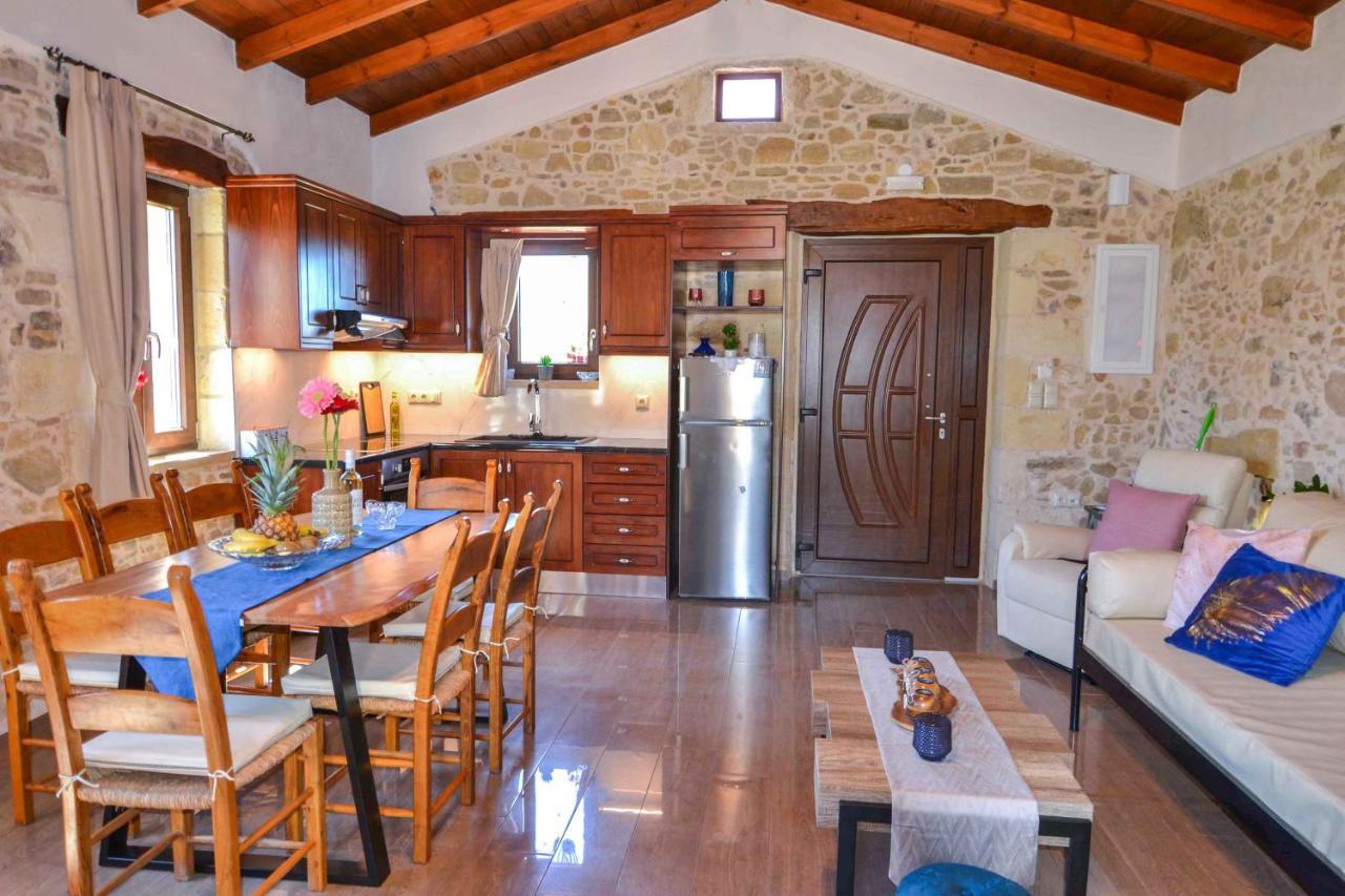 Villa Anastasia Luxe With Top Wifi, Bbq & Amazing Views Kíssamos Dış mekan fotoğraf
