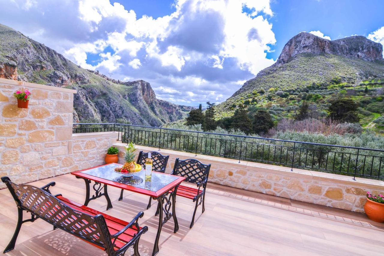 Villa Anastasia Luxe With Top Wifi, Bbq & Amazing Views Kíssamos Dış mekan fotoğraf