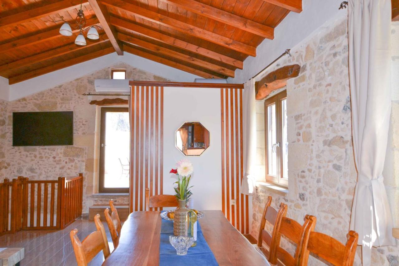 Villa Anastasia Luxe With Top Wifi, Bbq & Amazing Views Kíssamos Dış mekan fotoğraf